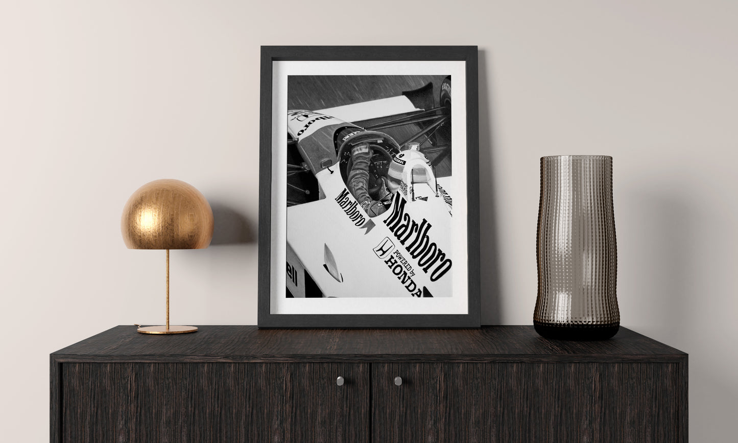 Brazil Ayrton Senna - Original Artwork