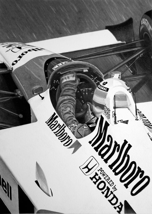 Brazil Ayrton Senna - Original Artwork