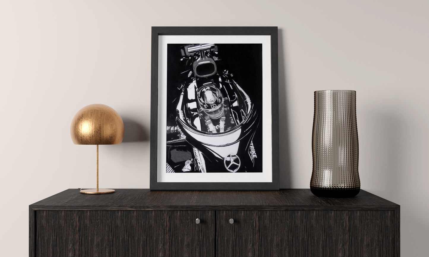 Sir Lewis - Fine art print