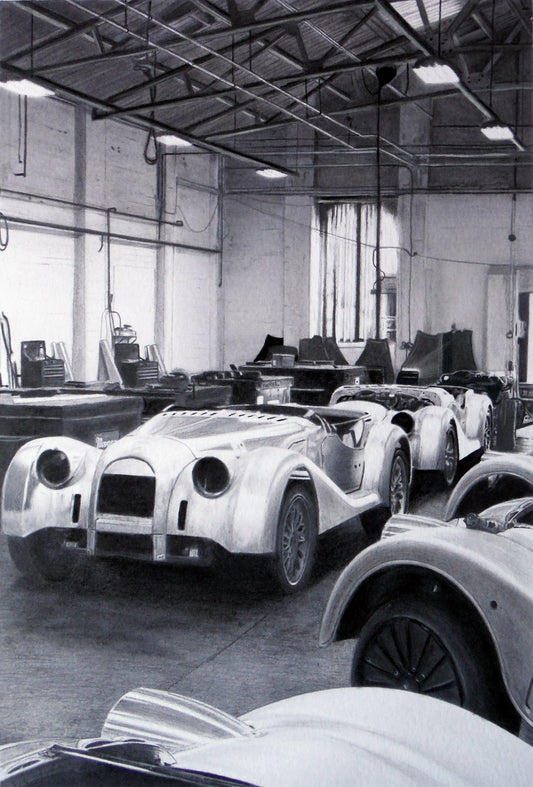 Workshop - Morgan production line - Original Artwork