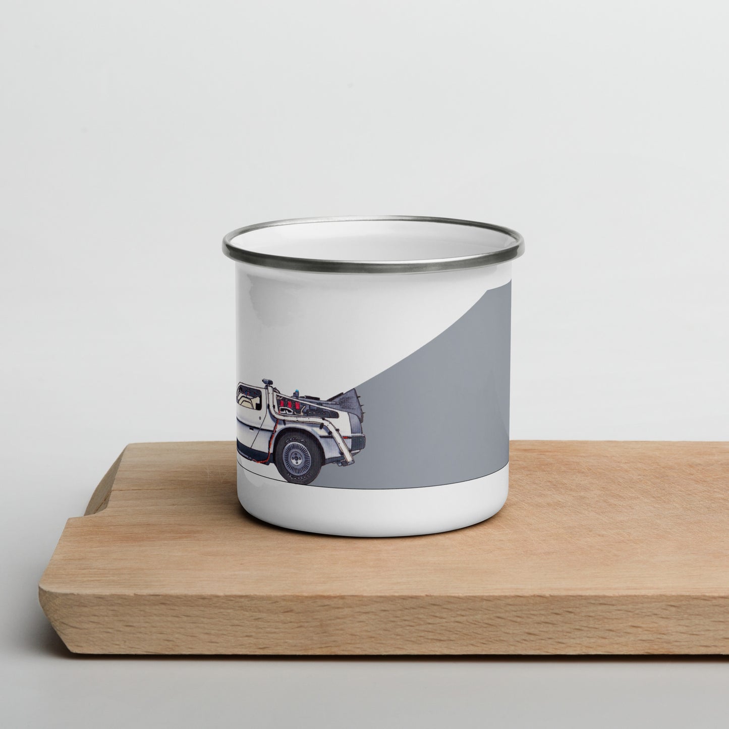 Enamel DMC DeLorean Mug