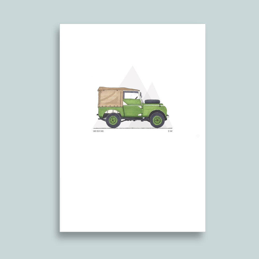 Land Rover MK1 - wall art print